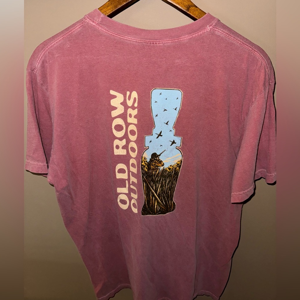 Old Row Comfort Color Pocket tee